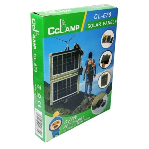 شارژر خورشیدی سی کلمپ مدل CL-670